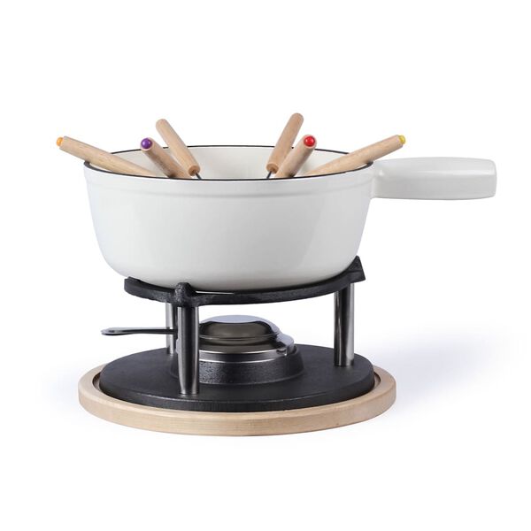 Livoo Ensemble &agrave; fondue traditionnel 2,6 L Blanc