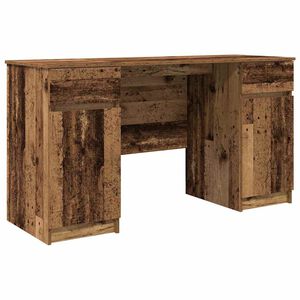 vidaXL Bureau Bois ancien Bois d'ing&eacute;nierie 140 x 49 x 76 cm