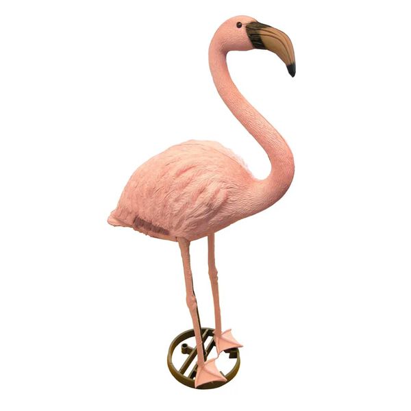 Ubbink Ornement en plastique d'&eacute;tang Flamant rose