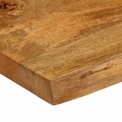 vidaXL Dessus de table 180x40x2,5 cm bord vivant bois massif manguier