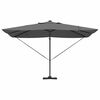 vidaXL Parasol Anthracite 352 x 251 x 265 cm Polyester et Aluminium