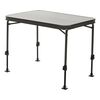 Travellife Table de camping Alba 80 aluminium gris