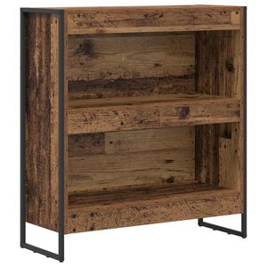 vidaXL Biblioth&egrave;que 80 x 30 x 86,5 cm Bois d'ing&eacute;nierie Bois Ancien