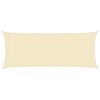 vidaXL Voile d'ombrage 160 g/m&sup2; Cr&egrave;me 2x5 m PEHD