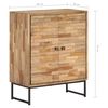 vidaXL Ensemble de buffet 3 pcs Bois de teck recycl&eacute;