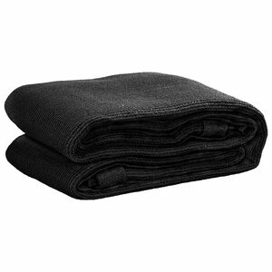 vidaXL Tapis de tente 300x400 cm Noir