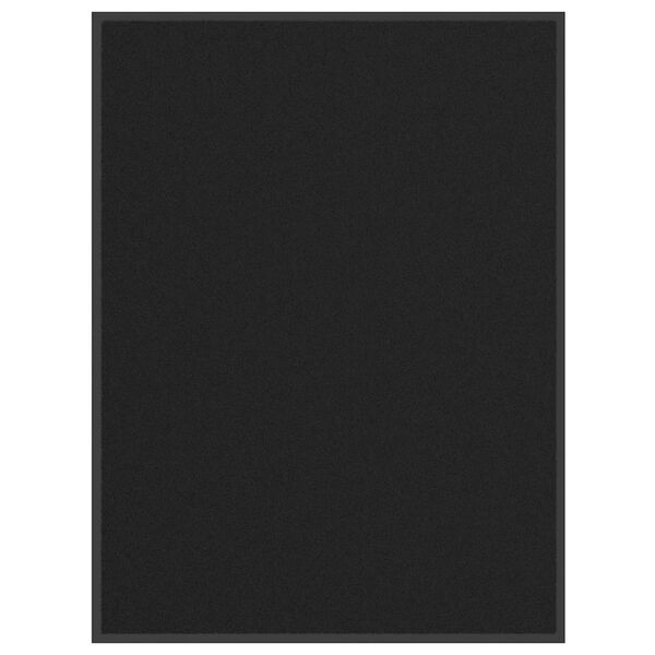 vidaXL Paillasson Noir 80x120 cm