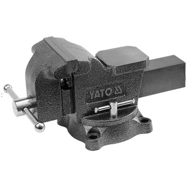 YATO &Eacute;tau d'&eacute;tabli avec base pivotante 125 mm