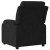 vidaXL Fauteuil inclinable de massage &eacute;lectrique noir velours