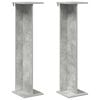 vidaXL Support de Plante Gris B&eacute;ton 25 x 25,5 x 100,5 cm