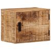 vidaXL Table de chevet murale 40x30x25 cm bois de manguier massif