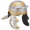 vidaXL Casque de soldat romain antique pour GN Argent&eacute; Acier