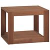 vidaXL Armoire murale de salle de bain 45x45x35 cm Bois de teck solide