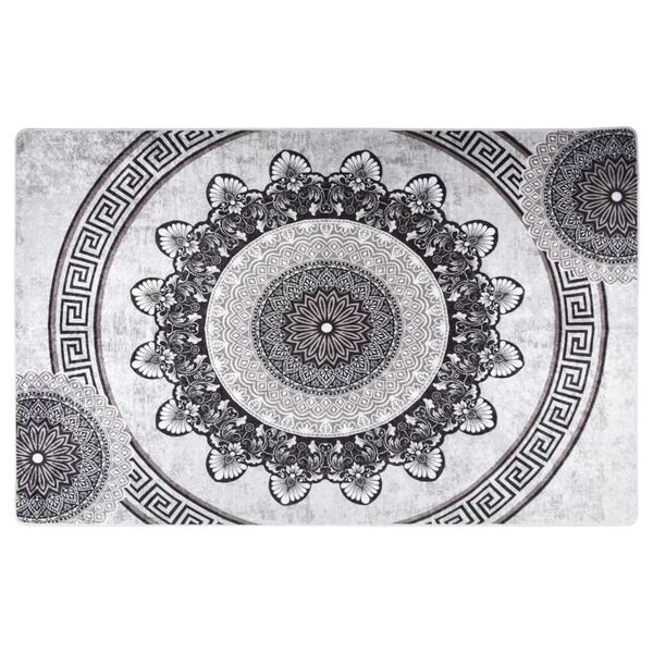 vidaXL Tapis lavable antid&eacute;rapant 160x230 cm multicolore