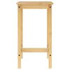 vidaXL Ensemble de bar 3 pcs Bois de pin massif