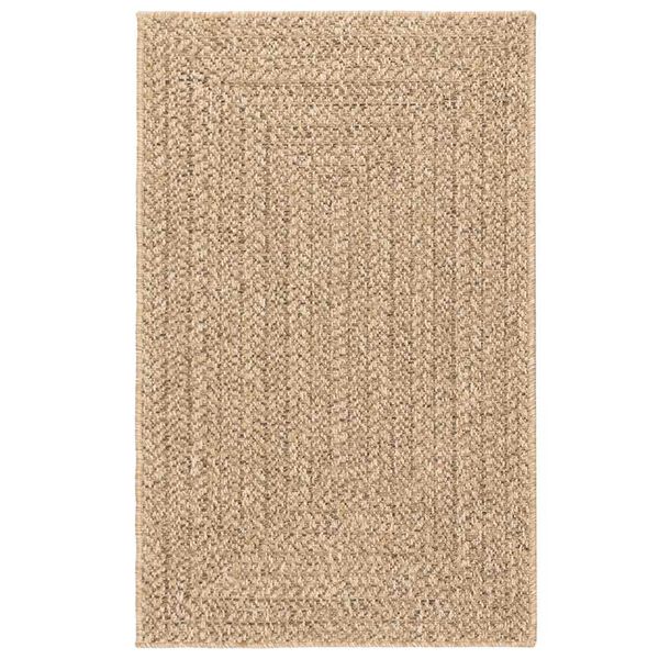 vidaXL Tapis ZIZUR beige 160x230 cm aspect de jute int&eacute;rieur ext&eacute;rieur