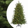 vidaXL Sapin de No&euml;l Artificiel &agrave; Branches Articul&eacute;es 120 cm 150 LED