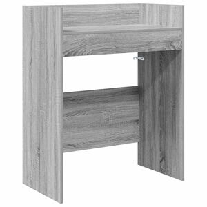 vidaXL Table de DJ Sonoma gris 82 x 45 x 102 cm Bois d'ing&eacute;nierie