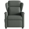 vidaXL Fauteuil inclinable Gris fonc&eacute; Tissu