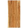 vidaXL Dessus de meuble-lavabo de salle de bain Acacia 140x52x3,8 cm