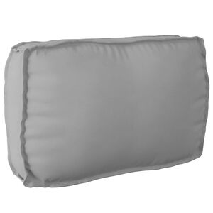 vidaXL Coussin Tissu Oxford Gris 70 x 40 x 12 cm