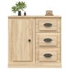 vidaXL Buffet ch&ecirc;ne sonoma 70x35,5x67,5 cm bois d'ing&eacute;nierie