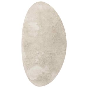 vidaXL Tapis de surface HUARTE Beige 100 x 200 cm Polyester