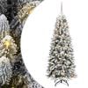 vidaXL Sapin de No&euml;l artificiel Blanc 150 cm