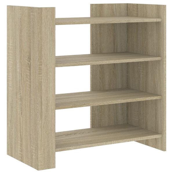 vidaXL Buffet ch&ecirc;ne sonoma 73,5x35x75 cm bois d'ing&eacute;nierie