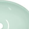 vidaXL Lavabo Verre 50x37x14 cm Blanc
