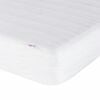 vidaXL Lit avec matelas Dover marron fonc&eacute; 120x200 cm tissu