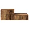 vidaXL Armoire de rangement 2 pcs Bois ancien 103 x 41 x 40 cm