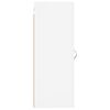 vidaXL Armoire murale blanc 34,5x34x90 cm