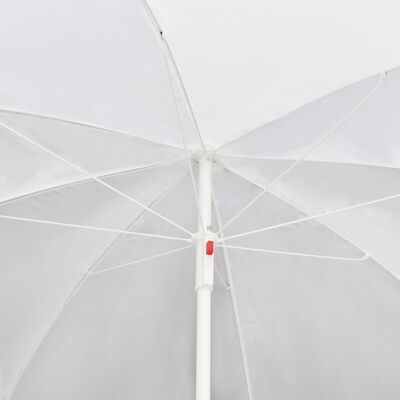 vidaXL Lit de jardin avec parasol Noir Résine tressée