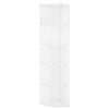 vidaXL &Eacute;tag&egrave;re d'angle 5 niveaux 41,5 x 41,5 x 178 cm