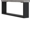 vidaXL Buffet Sonoma gris 34,5x34x90 cm Bois d'ingénierie