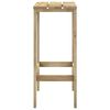 vidaXL Ensemble de bar de jardin 5 pcs Bois de pin impr&eacute;gn&eacute;