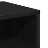vidaXL Cabinet de chevet 2 pcs Ch&ecirc;ne noir 40 x 40 x 30 cm