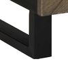 vidaXL Table basse noir 100x54x40 cm bois massif de manguier