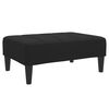 vidaXL Repose-pied noir 77x55x31 cm tissu