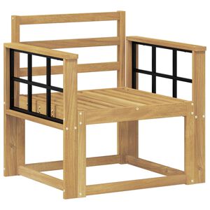 vidaXL Ensemble de canap&eacute;s d'ext&eacute;rieur Bois d'Acacia Massif Blanc