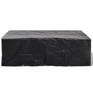 vidaXL Housse de salon de jardin 8 &oelig;illets 300 x 140 x 90 cm