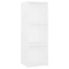 vidaXL Meubles TV 2 pcs Blanc 107x35x37 cm Bois d'ing&eacute;nierie