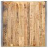 vidaXL Table basse 120x120x40 cm Bois de manguier brut