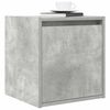 vidaXL Tables de chevet murales 2 pcs gris b&eacute;ton 38x34x40 cm