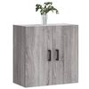 vidaXL Armoire murale sonoma gris 60x31x60 cm bois d'ing&eacute;nierie