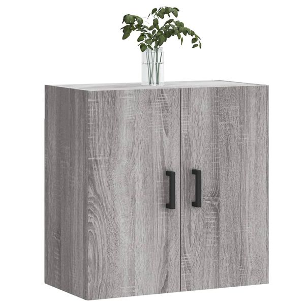 vidaXL Armoire murale sonoma gris 60x31x60 cm bois d'ing&eacute;nierie