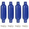 vidaXL | Pare-chocs de Bateau | Bleu 41 x 11,5 cm PVC