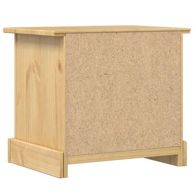 vidaXL Table de chevet Corona 53x39x50 cm bois de pin massif