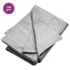 vidaXL B&acirc;che 180 g/m&sup2; 6x8 m Gris PEHD